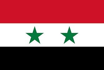Flagge von Syrien