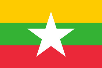 Flagge von Myanmar